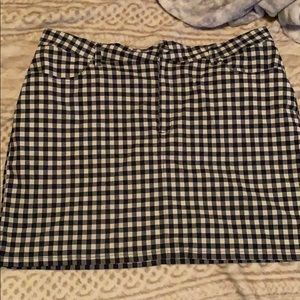 Plaid Skirt